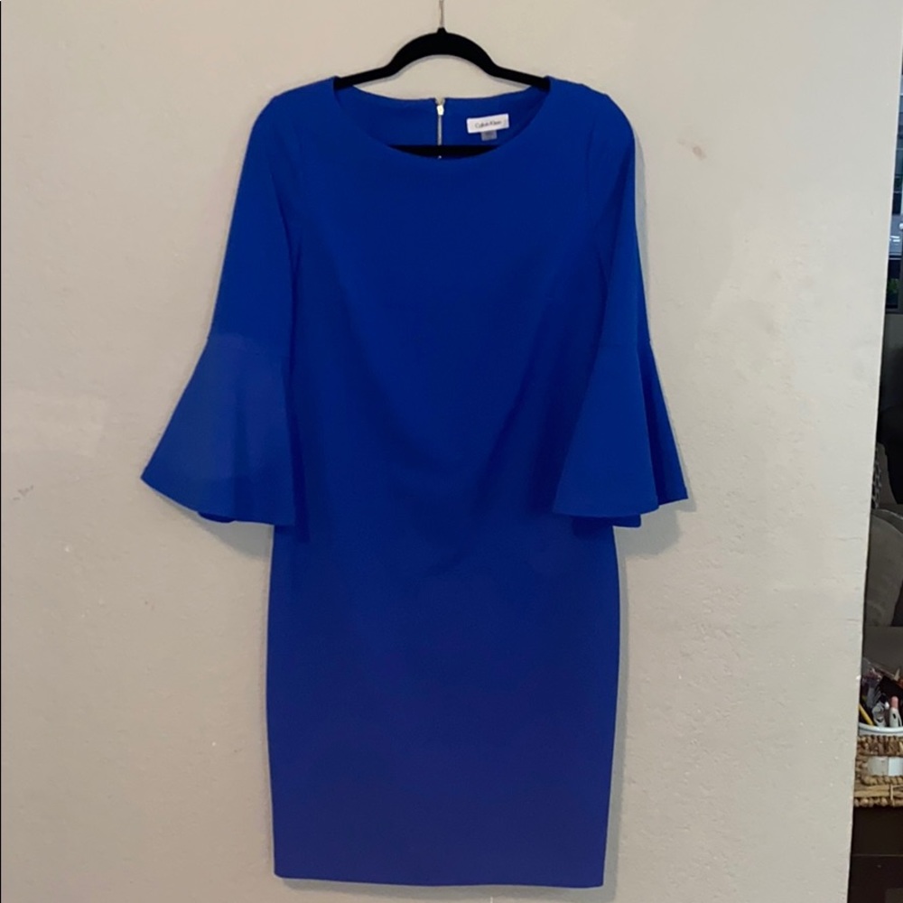 Calvin Klein Royal Blue Dress